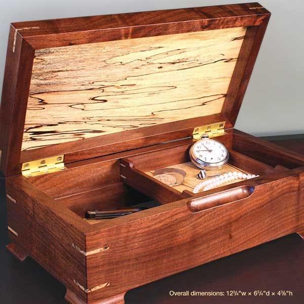 Jewelry/Keepsake Box - Downloadable Plan